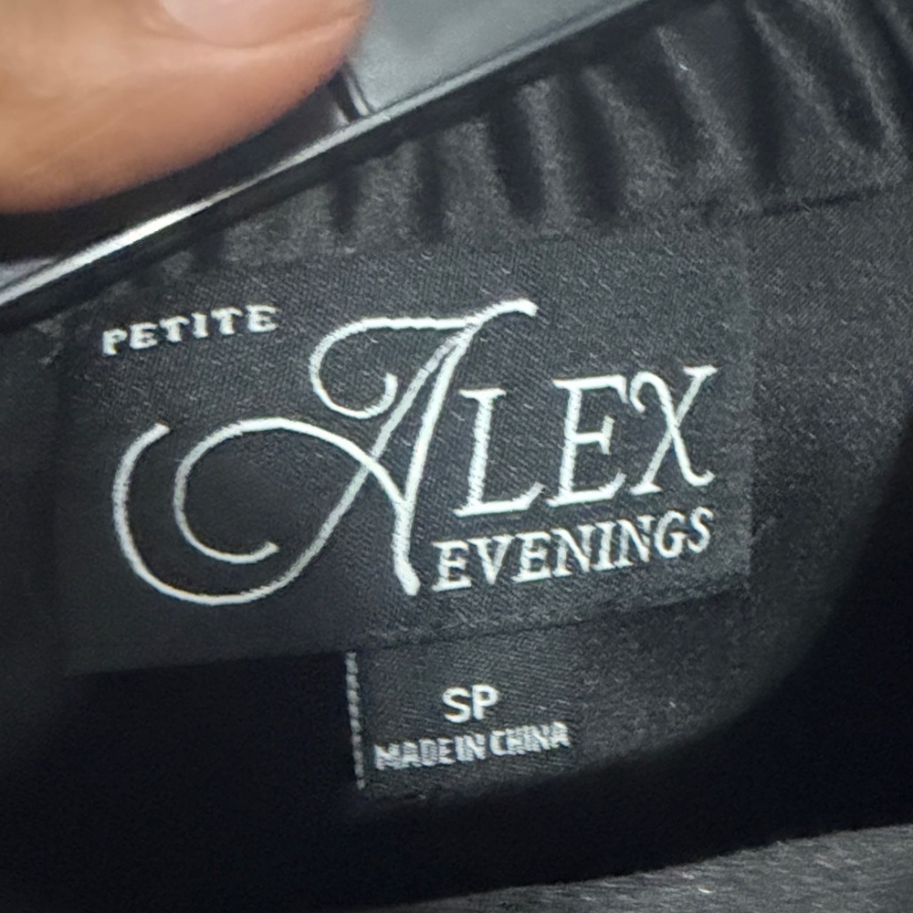 Alex Evenings Black Maxi Skirt - Picture 3 of 3